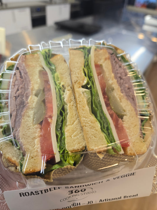 Homemade Sandwiches (Made with Fresh Bread)