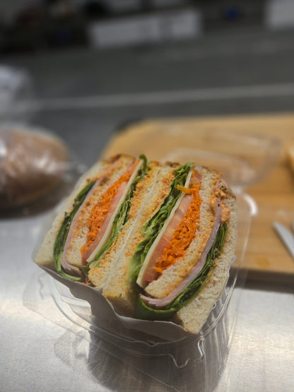 Homemade Sandwiches (Made with Fresh Bread)